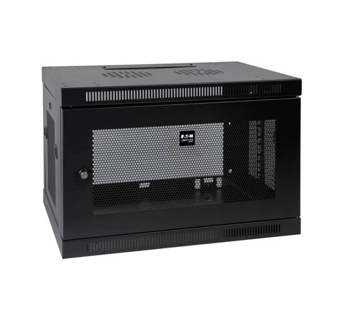 SmartRack 9U Alacsony Profilú, Switch Mélységű, Falra Szerelhető Mini Rack Háza