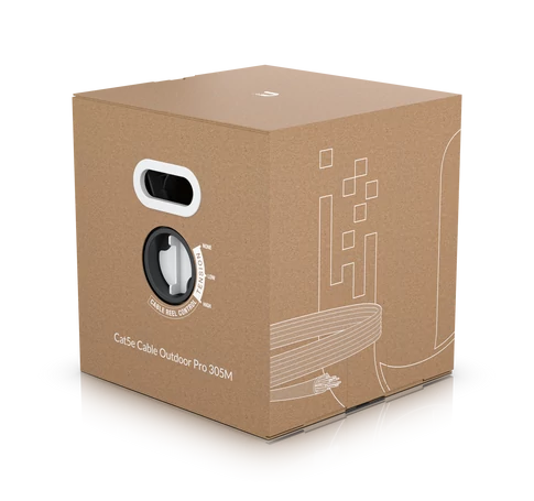 Ubiquiti Networks UACC-CABLE-C5E-OUTDOOR-PRO-305M-W hálózati kábel Fehér Cat5e S/UTP (STP)