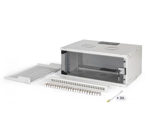 Digitus DN-49200-SET SOHO Pro hálózati készlet, 483 mm (19") - 4U, 540 x 400 mm (Sz x M)
