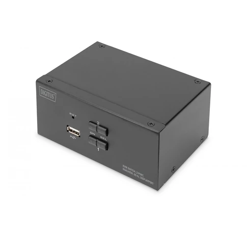 Digitus DS-12862 KVM kapcsoló Fekete
