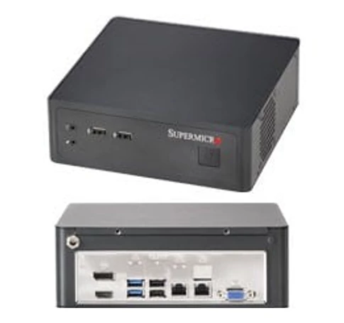 Supermicro CSE-101i Small Form Factor (SFF) Fekete