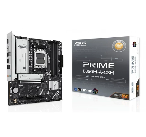 ASUS PRIME B850M-A-CSM AMD B850 Socket AM5 Micro ATX