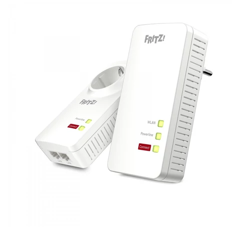 FRITZ!Powerline 1260E WLAN Set 1200 Mbit/s Ethernet/LAN csatlakozás Wi-Fi Fehér