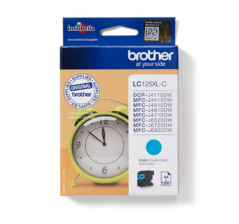 Brother LC125XLC tintapatron 1 dB Eredeti Cián