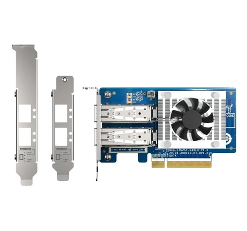 QNAP QXG-25G2SF-CX6 hálózati kártya Belső Rost 25000 Mbit/s