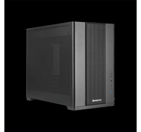 CHIEFTEC Ház Uni, mATX, 1x120mm ventilátor, Tápegység nélkül, Fekete