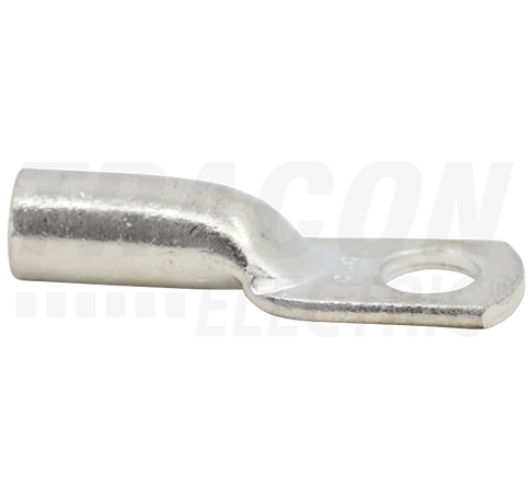 Szigeteletlen szemes csősaru,ónozott elektrolitréz  16mm2, M8, (d1=6.8mm, d2=8.2mm)