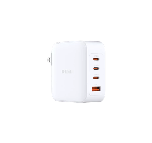 D-LINK Hálózati Adapter 100W GAN 3xUSB-C + 1xUSB, DCP-101/E
