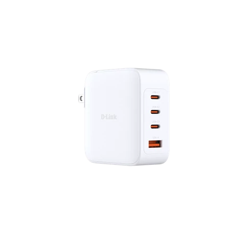 D-LINK Hálózati Adapter 140W GAN 3xUSB-C + 1xUSB, DCF-141/E