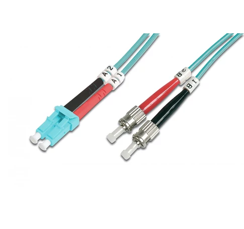 Digitus DK-2531-02/3 InfiniBand és száloptikai kábel 2 M LC ST I-VH Türkizkék
