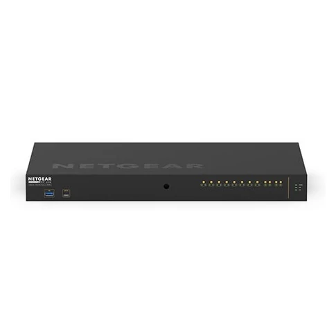NETGEAR M4250-10G2XF-PoE++ Vezérelt L2/L3 Gigabit Ethernet (10/100/1000) Ethernet-áramellátás (PoE) támogatása 1U Fekete