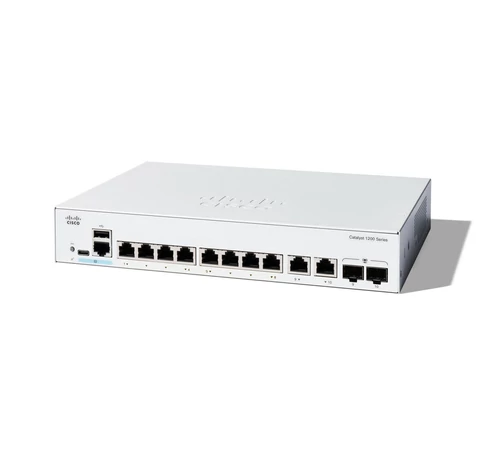 Cisco Catalyst 1200 Vezérelt L2 Gigabit Ethernet (10/100/1000) 1U Fehér