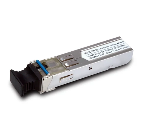 PLANET MFB-FA20 halózati adó-vevő modul Száloptikai 100 Mbit/s SFP 1310 nm