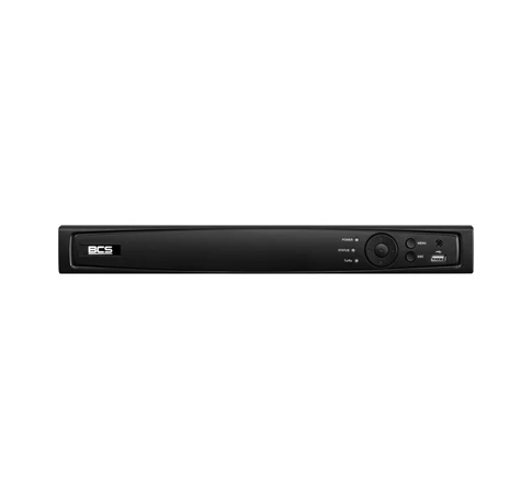 BCS BCS-V-NVR1602-4K-16P 16-csatornás IP rögzítő PoE-vel és 12MP kamera támogatással
