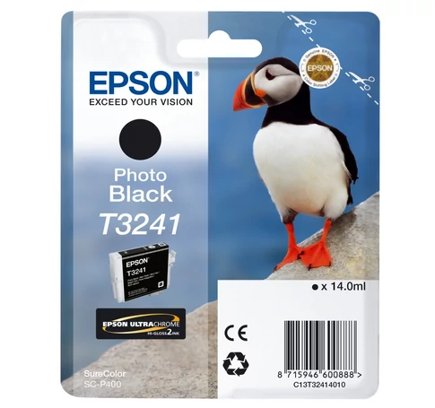 Epson T3241 tintapatron 1 db Eredeti Fotó fekete