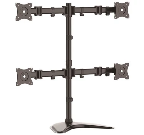 StarTech.com ARMBARQUAD asztali TV konzol 68,6 cm (27") Fekete