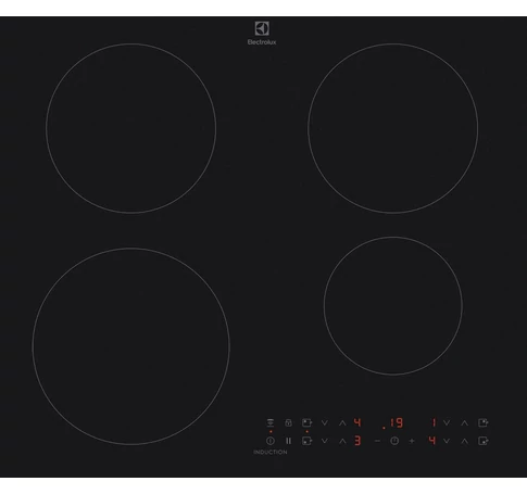 Electrolux EIT60433CT hob Black Built-in Zone induction hob 4 zone(s)