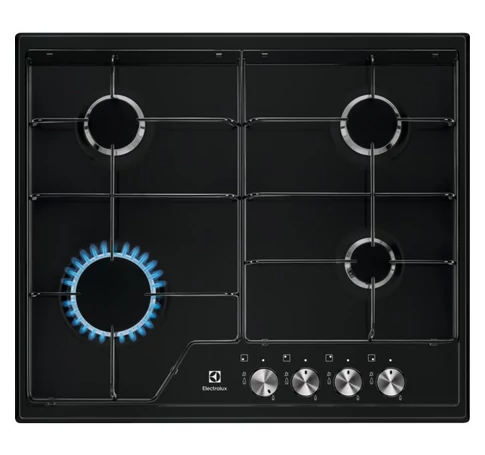 Electrolux EGS6424K hob Black Built-in 60 cm Gas 4 zone(s)