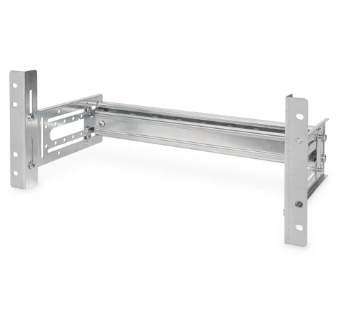 Digitus DN-19-DIN-4U rögzítőkészlet Ezüst Galvanizált acél