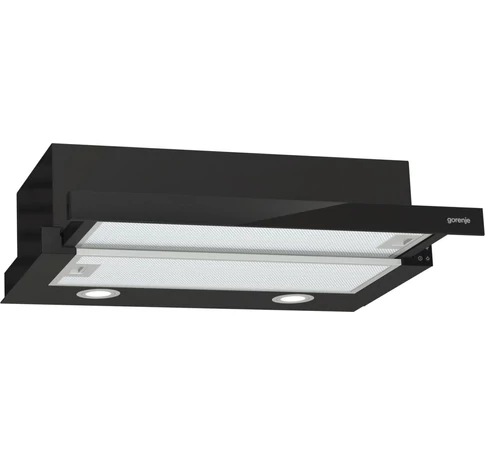 Gorenje TH62E4BG Semi built-in (pull out) Black 450 m³/h