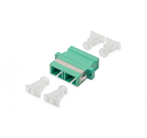 Digitus DN-96003-1APC optikai adapter SC/APC Zöld, Átlátszó