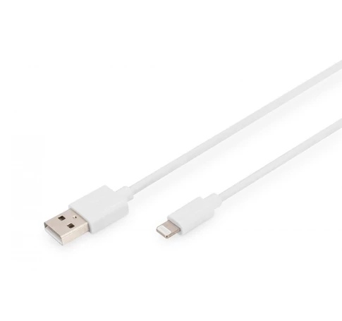 Digitus DB-600106-010-W Lightning kábel 1 M Fehér