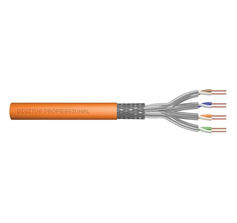 Digitus DK-1743-VH-10 hálózati kábel Narancssárga 1000 M Cat7 S/FTP (S-STP)