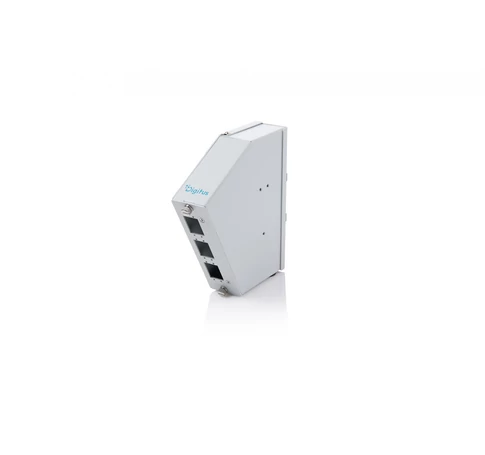 Digitus DN-96893 Szögletes optikai DIN sín elosztó, 6 SC DX/LC Quad, szürke