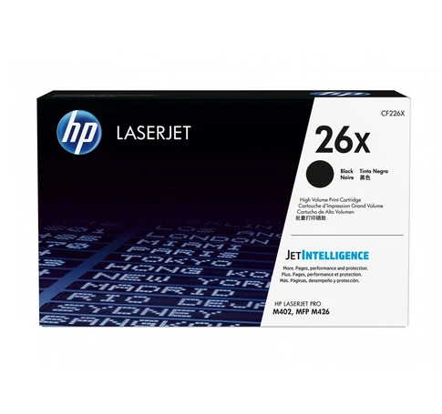 HP 26X High Yield Black Original LaserJet Toner Cartridge