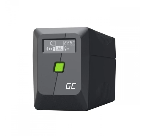 Green Cell UPS 650VA 360W PowerProof szünetmentes tápegység LCD kijelzővel