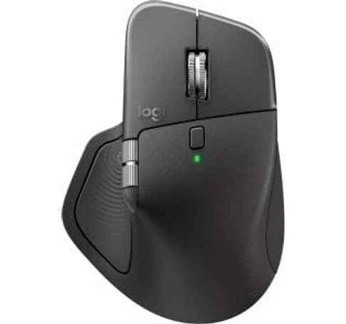 Logitech 910-007562 MX Master 4 Jobbkezes Lézeres Vezeték Nélküli Egér Grafit 8000 DPI