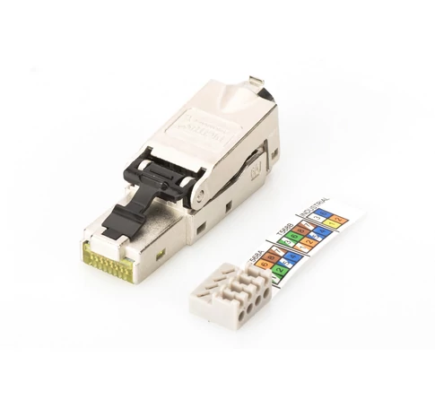 Digitus DN-93631 huzalcsatlakozó RJ-45 Rozsdamentes acél