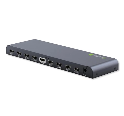 Techly IDATA HDMI2-4K8 HDMI 2.0 4K@60Hz 1x8 Aktív Elosztó
