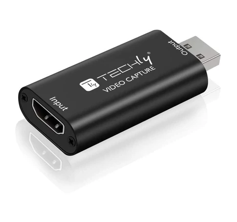 Techly I-USB-VIDEO-1080TY 1080p HDMI jelátviteli kártya USB 2.0-hoz