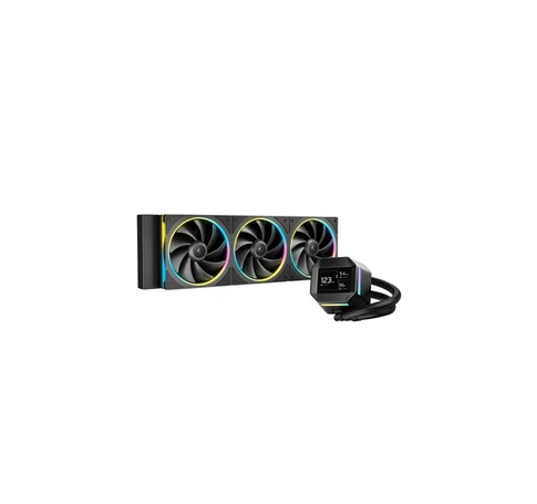 DEEPCOOL CPU Vízhűtés LM360 ARGB, LCD kijelző, Univerzális