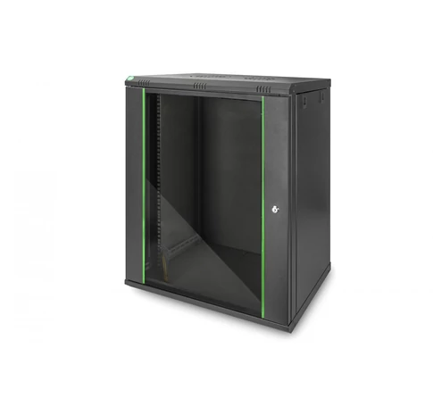 Digitus DN-19 16-U-EC-SW állvány 16U Falra szerelhető állvány Fekete