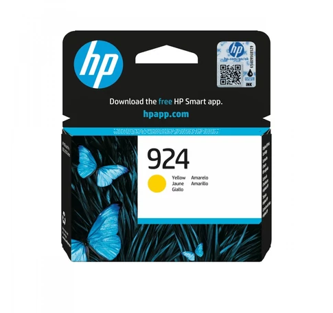 HP 924 Yellow Original Ink Cartridge tintapatron 1 db Standard teljesítmény