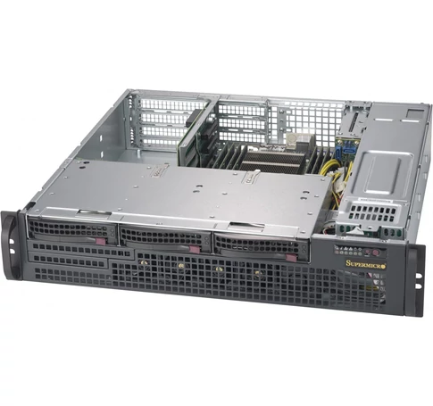 Supermicro CSE-825MBTQC-R802WB számítógép ház Rack Fekete 800 W