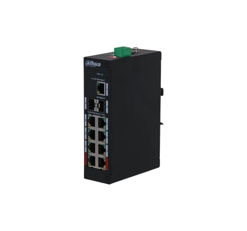 Dahua PFS3211-8GT-120-V2 11-portos asztali switch nem menedzelt 8 portos PoE-vel