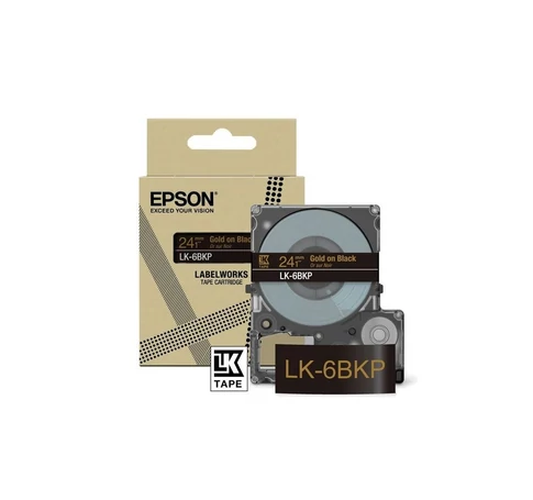 Epson LK-6BKP Fekete, Arany