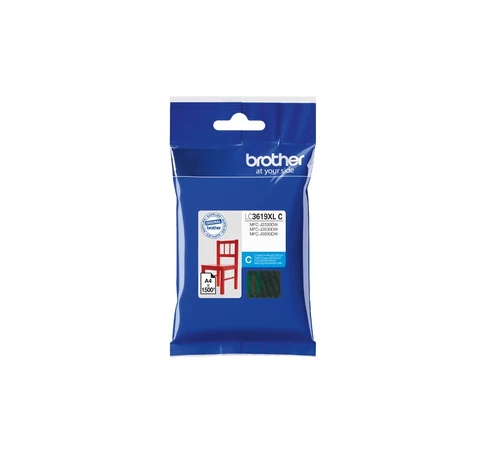Brother LC-3619XLC tintapatron 1 db Eredeti Extra (szuper) kapacitású Cián