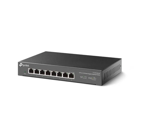 TP-Link TL-SG108-M2 hálózati kapcsoló Beállítást nem igénylő (unmanaged) 2.5G Ethernet (100/1000/2500) Fekete