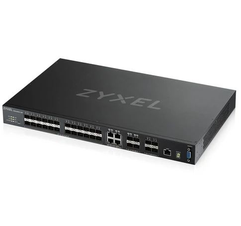Zyxel XGS4600-32F Vezérelt L3 Fekete