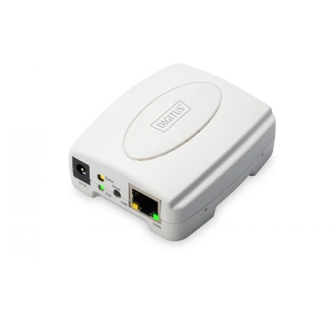 Digitus DN-13003-2 nyomtatószerver Ethernet LAN Fehér