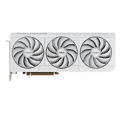 ASUS Prime -RX9070XT-O16G-WHITE AMD Radeon RX 9070 XT 16 GB GDDR6