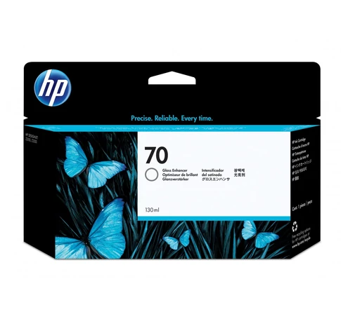 HP 70 130-ml Gloss Enhancer DesignJet Ink Cartridge