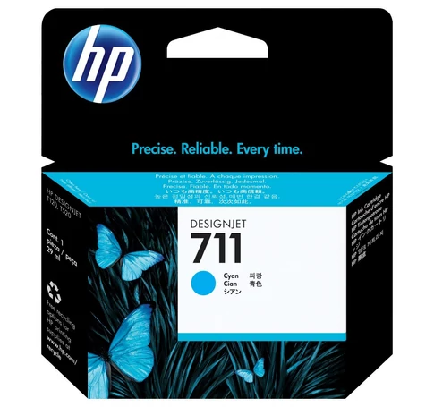 HP 711 29-ml Cyan DesignJet Ink Cartridge