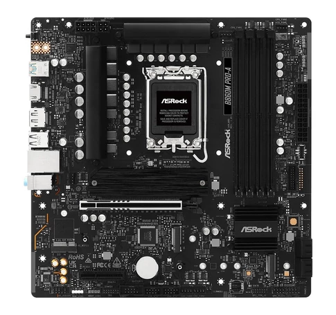 Asrock B860M Pro-A Intel B860 LGA 1851 (Socket V1) Micro ATX