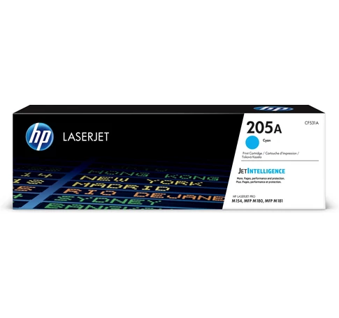 HP 205A Cyan Original LaserJet Toner Cartridge