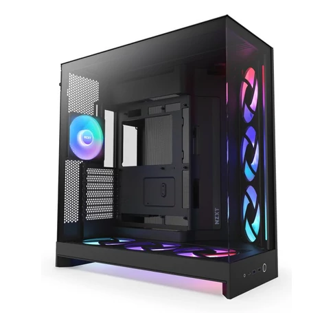 NZXT H9 Flow RGB+ Midi Tower Black